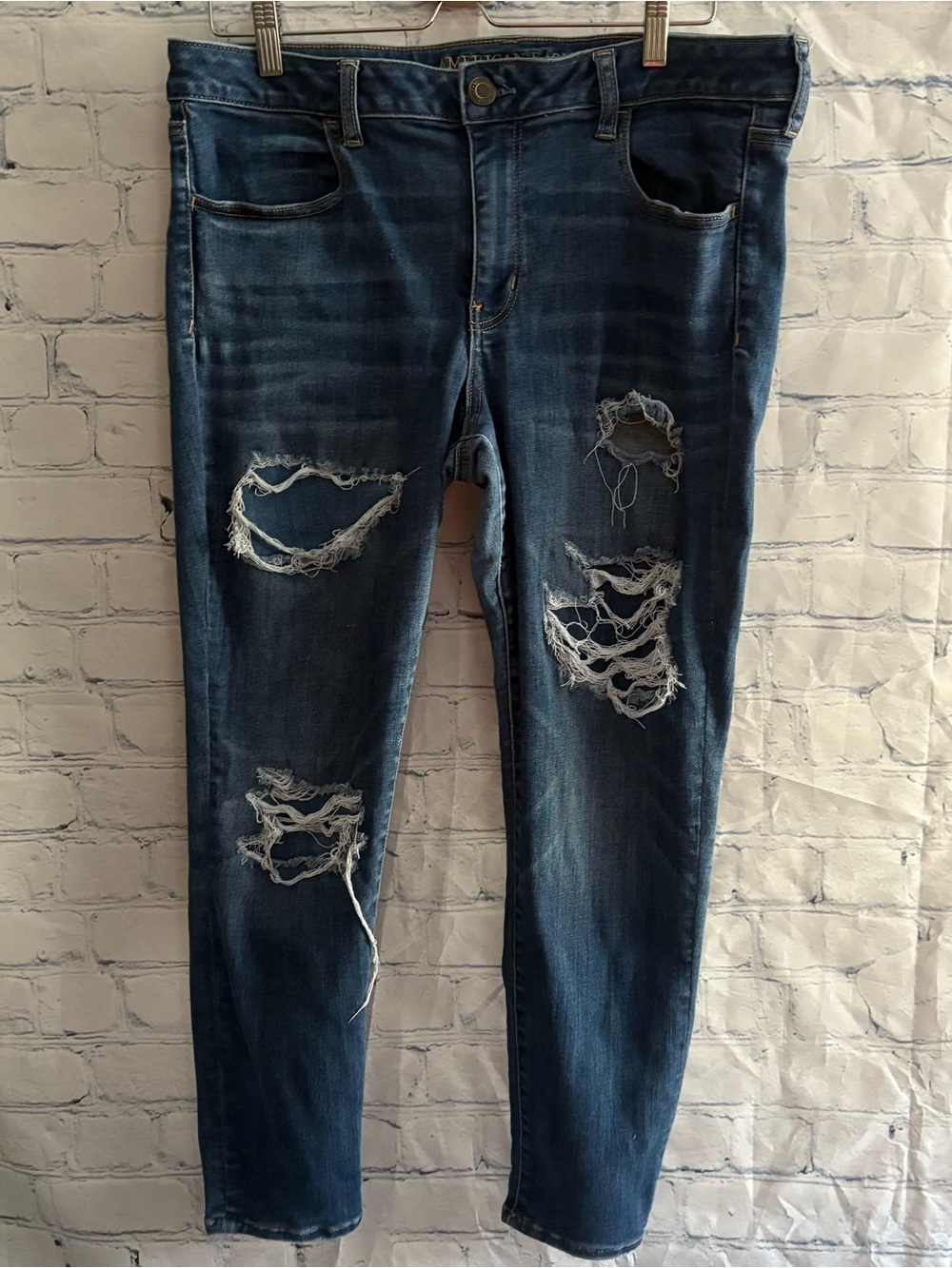 AEO American Eagle super super Stretchx jeggings size 18S
